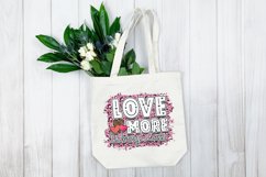 Love more worry less PNG Product Image 4