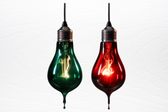 Black Red Christmas Sublimation PNG Product Image 4