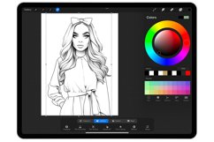 33 Procreate Romantic Style Stamp Brushes Product Image 4