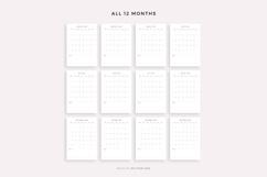 2030 Monthly Calendar with Notes, Printable, A4/Letter Size Product Image 4