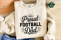 Proud Football Dad Svg | Game Day Svg | Shirt Svg Product Image 4