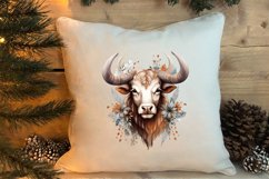 Cozy Christmas Farm Clipart, Christmas Clipart Product Image 4