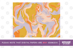 Retro Background Png Fluid Marble Paper Sublimation Bundle Product Image 4