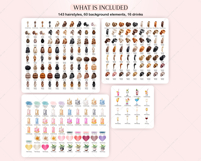 Spa Besties Clipart Portrait Creator Product Image 4