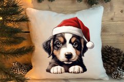 Christmas Peeking Dogs Clipart, Christmas PNG Product Image 4