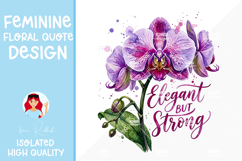 Feminine Floral Design Watercolor Flower Illustration Product Image 1