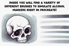 76 Artista Procreate Painting Brushes Product Image 4