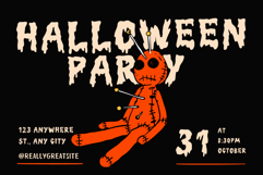 Haunted Palace is a Halloween font Product Image 4