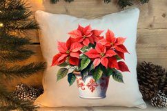 Christmas Houseplants Clipart Sublimation Product Image 4