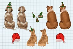 LGBT Christmas clipart, Lesbian Christmas couple clipart Product Image 2