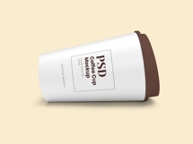 Isolated Takeaway Coffee Cup Mockup Template Bundle Product Image 5