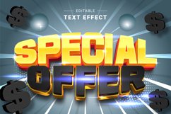 Editable Text Effect for Illustrator. Vector Graphic styles Product Image 1