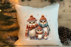 Christmas Family Animals Clipart, Christmas Clipart Product Image 4