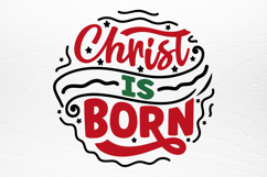 Christmas Round Ornaments Sign SVG Product Image 4