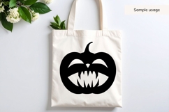 Laughing Jack O Lantern Pumpkin SVG Product Image 4
