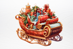 Christmas Skeleton Sublimation PNG Product Image 4
