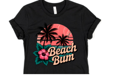 Beach Bum Svg | Svg Files for Cricut | Shirt Svg Product Image 3