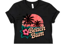 Beach Bum Svg | Svg Files for Cricut | Shirt Svg Product Image 3