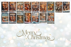 Christmas Animals Garden Flag Bundle, Christmas Garden Flag Product Image 4