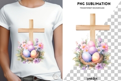 Easter cross png design for T-shirts Product Image 4