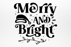 Farmhouse Vintage Christmas Sign SVG Product Image 4