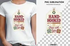 Christmas crochet png design for T-shirts Product Image 4