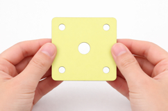 Weaving card granny square with holes digital file laser cut Product Image 9