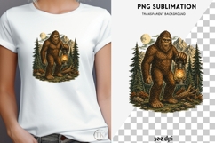Big foot png design for T-shirts Product Image 4