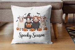 Funny Spooky Halloween Cow PNG Bundle 19 Product Image 4