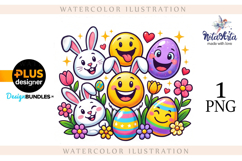 Colorful Emoji Easter Collection Product Image 1