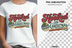 Christmas crochet png design for T-shirts Product Image 4