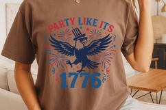 Party Like It's 1776 Svg, 4th Of July Svg, Patriotic Svg. Product Image 5