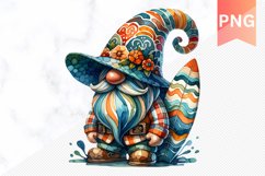 Summer Gnome Sublimation - Clipart PNG Product Image 1