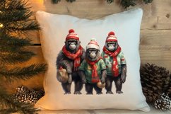 Christmas Family Animals Clipart, Christmas Family Product Image 4