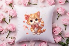Adorable Animals Cupid Valentine Clipart sublimation Product Image 4