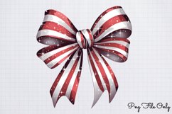 Coquette Christmas Sublimation Clipart Bundle PNG Product Image 6