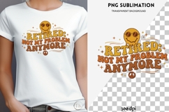 Retired png design for T-shirts Product Image 4