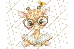 Safari Baby Animal Clipart PNG, Jungle Outfits Baby Animals Product Image 4