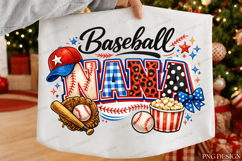 Custom Baseball Mama Png Bundle Product Image 4
