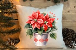 Christmas Houseplants Clipart Sublimation Product Image 4