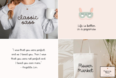 The Cute and Cursive Font Bundle Product Image 4