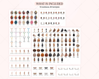 Hippie Girls Clipart Portrait Creator Product Image 4