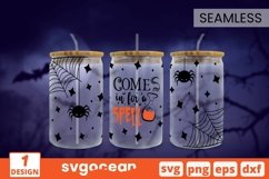 Halloween Can Glass Wrap | 16 oz &amp; 20 oz Libbey Glass Product Image 9