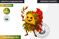 Fantasy Food Characters RPG Clipart PNG Graphics Product Image 1