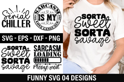 Funny Quote SVG Design - Sarcasm loading please wait Product Image 1