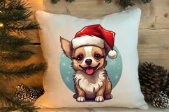 Christmas Dogs Sublimation Clipart, Christmas Dog Clipart Product Image 4