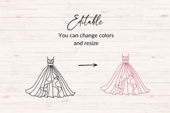 Wedding SVG Bundle | Elegant Wedding Clipart SVG PNG DXF Product Image 4