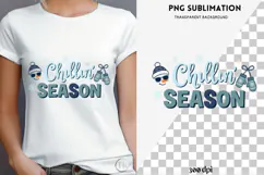 Winter phrases png design for T-shirts Product Image 4