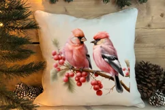 Christmas Birds Clipart , Christmas Birds Clipart Product Image 5