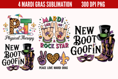 Mardi Gras Sublimation Bundle PNG Product Image 4